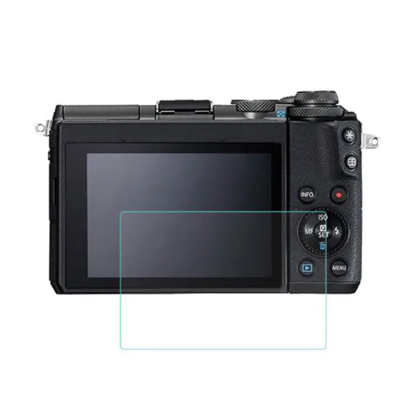 Защитное закаленное стекло для камеры Canon EOS 100D Rebel SL1/Kiss X7 M3 M5 M10 G1Xii G1X II |