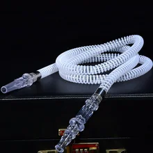 1,8 м пластиковый прозрачный шланг для кальяна с акриловым стержнем трубка для кальяна трубка Sheesha Cachimbas Narguile Chicha аксессуары для курения