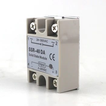 

High Quality Mini Solid State Relay SSR Module DC 3-32V Input Voltage Single Phase Output Current 40A Free Shipping