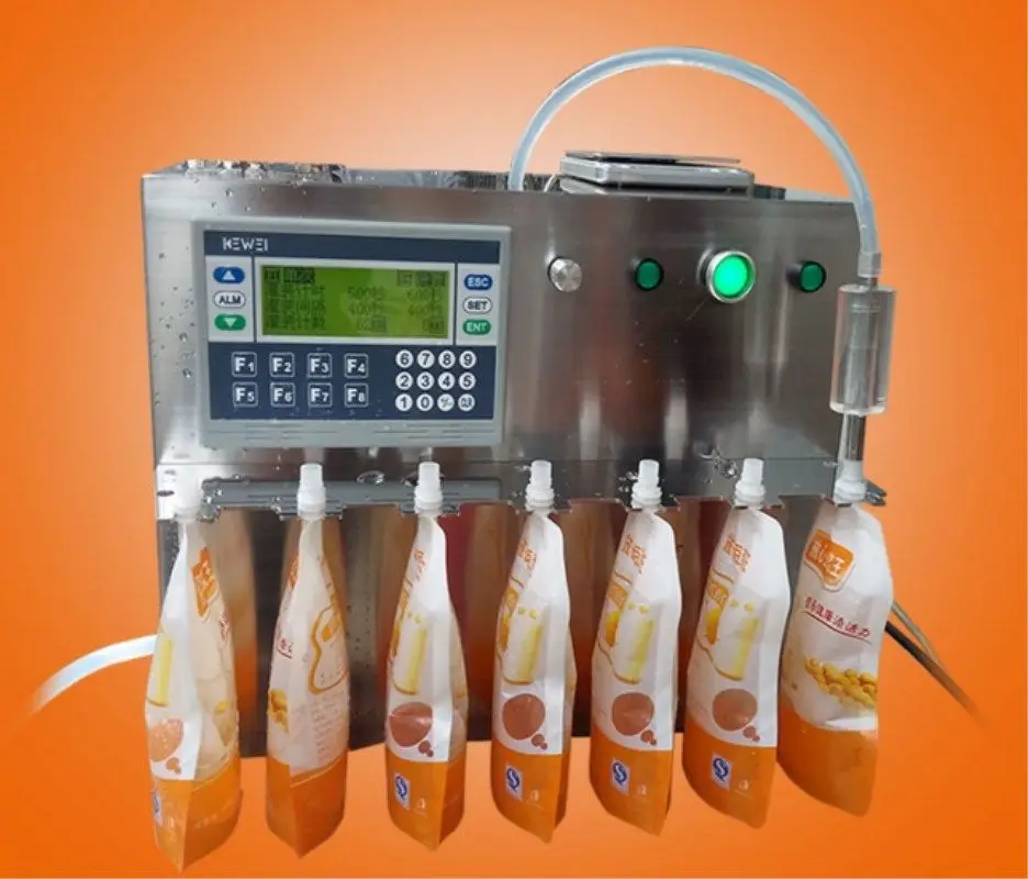 Buy Commercial semi automatic water liquid filling