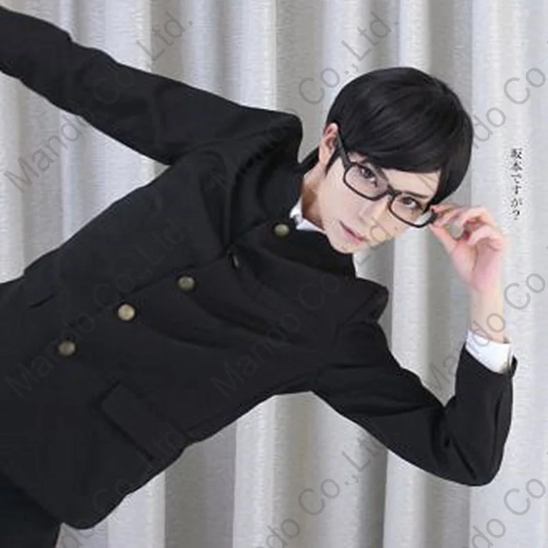 Аниме Sakamoto Desu Ga? Косплей костюмы мальчиков японская школьная форма костюм
