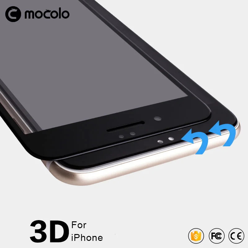 Для iPhone 8 7 6 6s защита экрана Mocolo Настоящее 3D полное покрытие 9H Закаленное стекло пленка для iPhone X Xs Max XR защита экрана