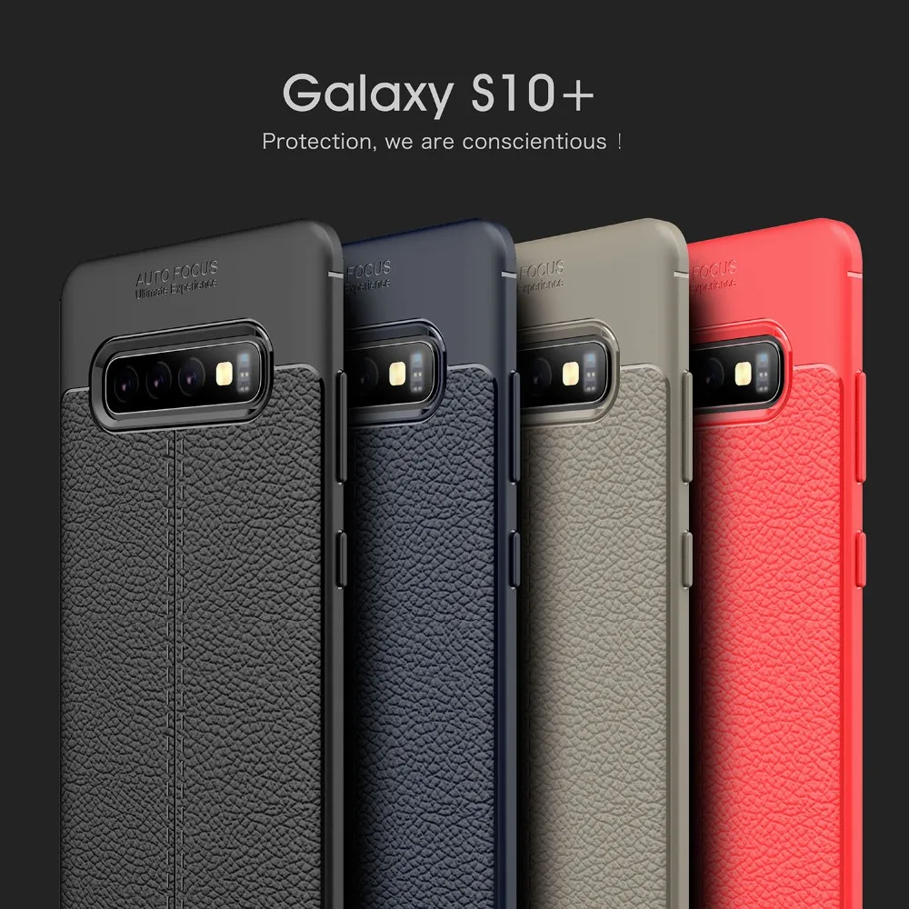 

Cases For Samsung Galaxy S8 S9 S10 Plus S10e Note 8 9 shell s7edge Leather protection cover s10lite Luxury soft shell