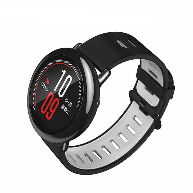 Силиконовый браслет ремешок для Xiaomi Huami Amazfit A1602 модный спортивный банда ремешок для часов Замена Прямая поставка