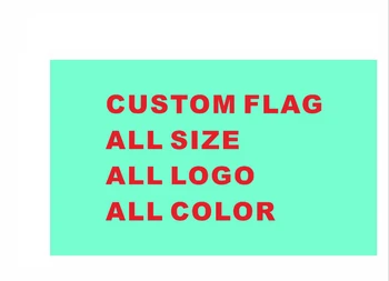 

Custom Flag 90*150cm All Logo All Color Royal Flags Banners With Sleeve Gromets