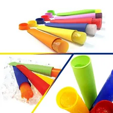 6 шт./партия, силиконовая форма для леденца, форма для мороженого, с крышкой, для мороженого, пуш-ап, для леденцов, для мороженого, HK130