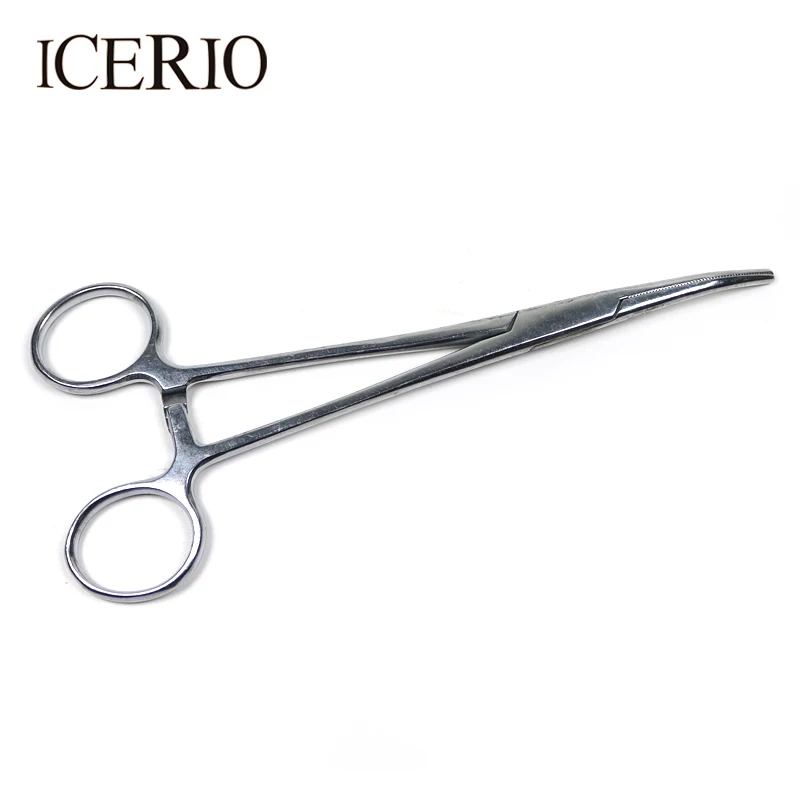 

ICERIO Stainless Steel 18cm Elbow Fishing Plier Scissor Line Cutter Hook Remover Tackle Tool