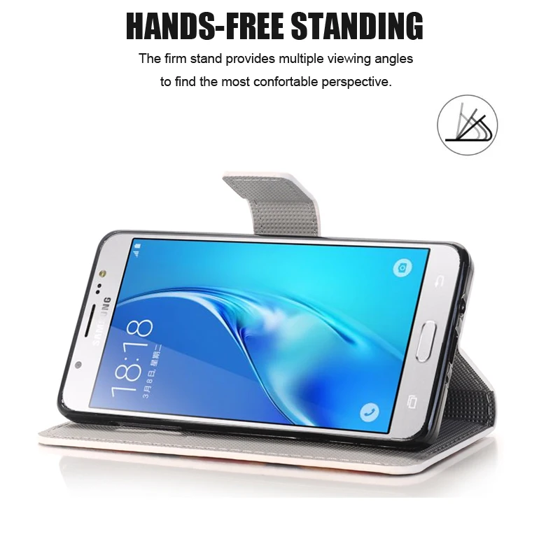 FRVSIMEM кожаный флип чехол с цветком и сердцем кошелек для Samsung Galaxy J7 Nxt J701F Neo J701M Core J700
