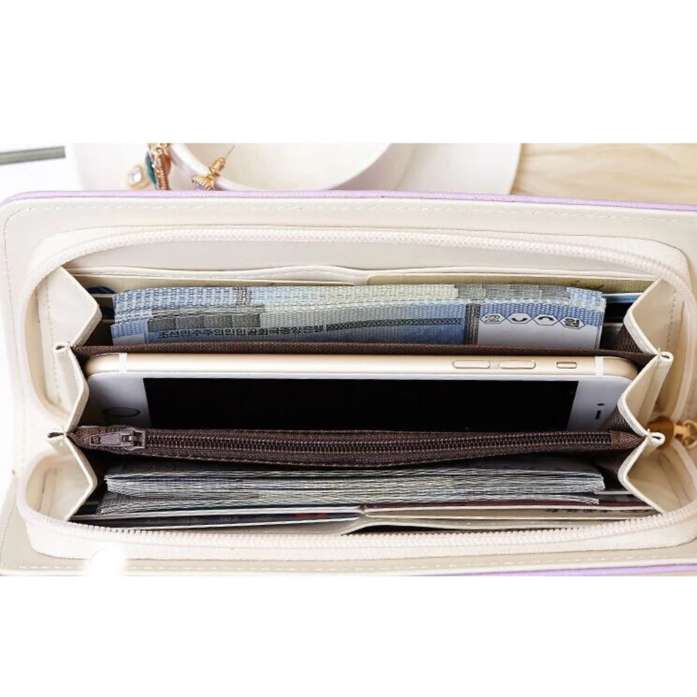 Women's Purse 2020 Women Wallets Long Bifold Leather Wallet Women Card Holder Wallets carteras mujer Ladies Purse sacoche homme Women's Purse 2020 Women Wallets Long Bifold Leather Wallet Women Card Holder Wallets carteras mujer Ladies Purse sacoche homme