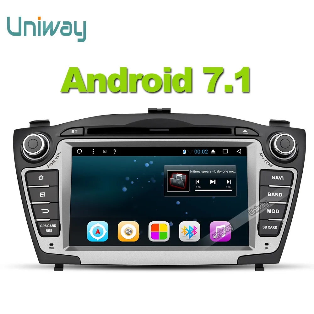 Uniway android 7 1 font b car b font dvd player font b gps b font