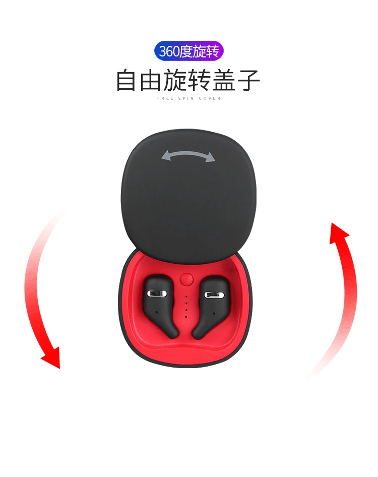 Bluetooth наушники 5,0, беспроводные наушники, Hi-Fi, 3D стерео гарнитура, управление громкой связью, шумоподавление, наушники, игровая гарнитура для телефона