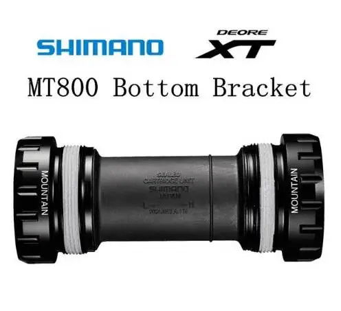 Shimano DEORE XT SLX каретка SM BB MT800 Hollowtech II горный велосипед 68/73 мм MTB|Каретки| |