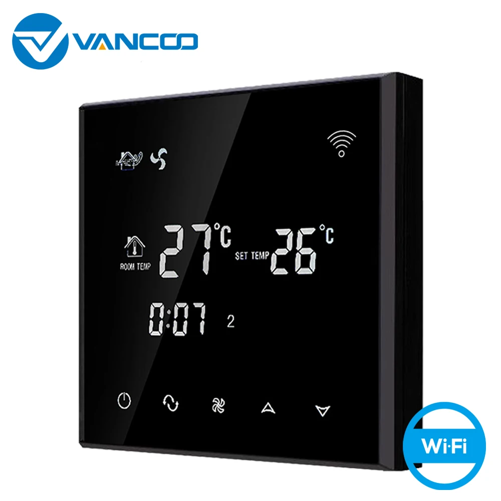 Vancoo терморегулятор программируемый Wi Fi Цифровой комнатный термостат