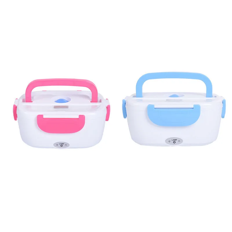 12 V Car Electric Container Heated Lunch Box Set For Adult Food Warmer Home Truck Stove Oven Convenience Blue Red Color 12 V Car Electric Container Heated Lunch Box Set For Adult Food Warmer Home Truck Stove Oven Convenience Blue Red Color