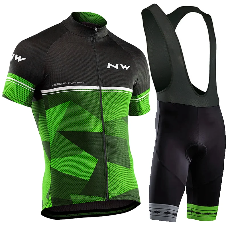 14 Лето NORTHWAVE команда Велоспорт Джерси быстросохнущая Ropa Ciclismo велосипед для мужчин одежда гель дышащий короткий комбинезон наборы - Цвет: 14