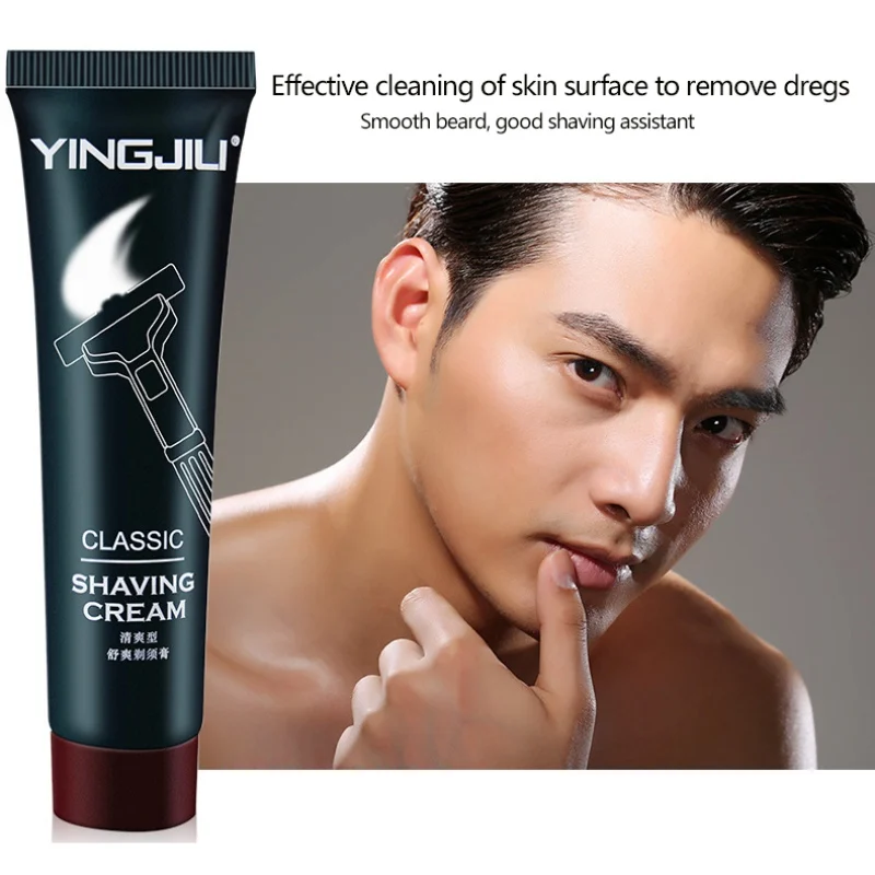 

Male Shaving Cream Nourishing Cleaning Pores Soften Beard Hair Beard Removal Cream