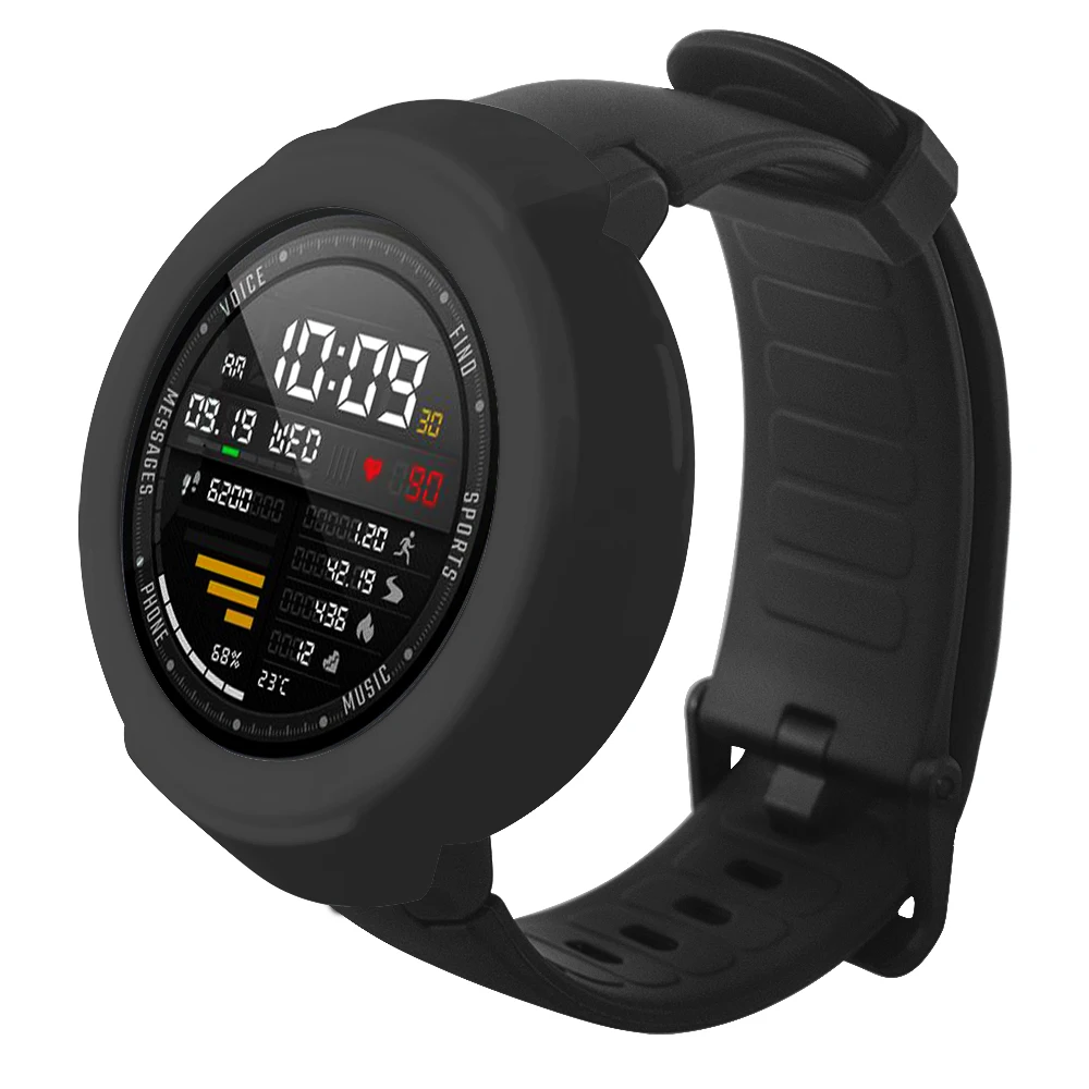 Защитный чехол для Amazfit Verge Watch 3 защитный чехол s для Xiaomi Huami Amazfit 3 Verge аксессуары мягкий силиконовый чехол