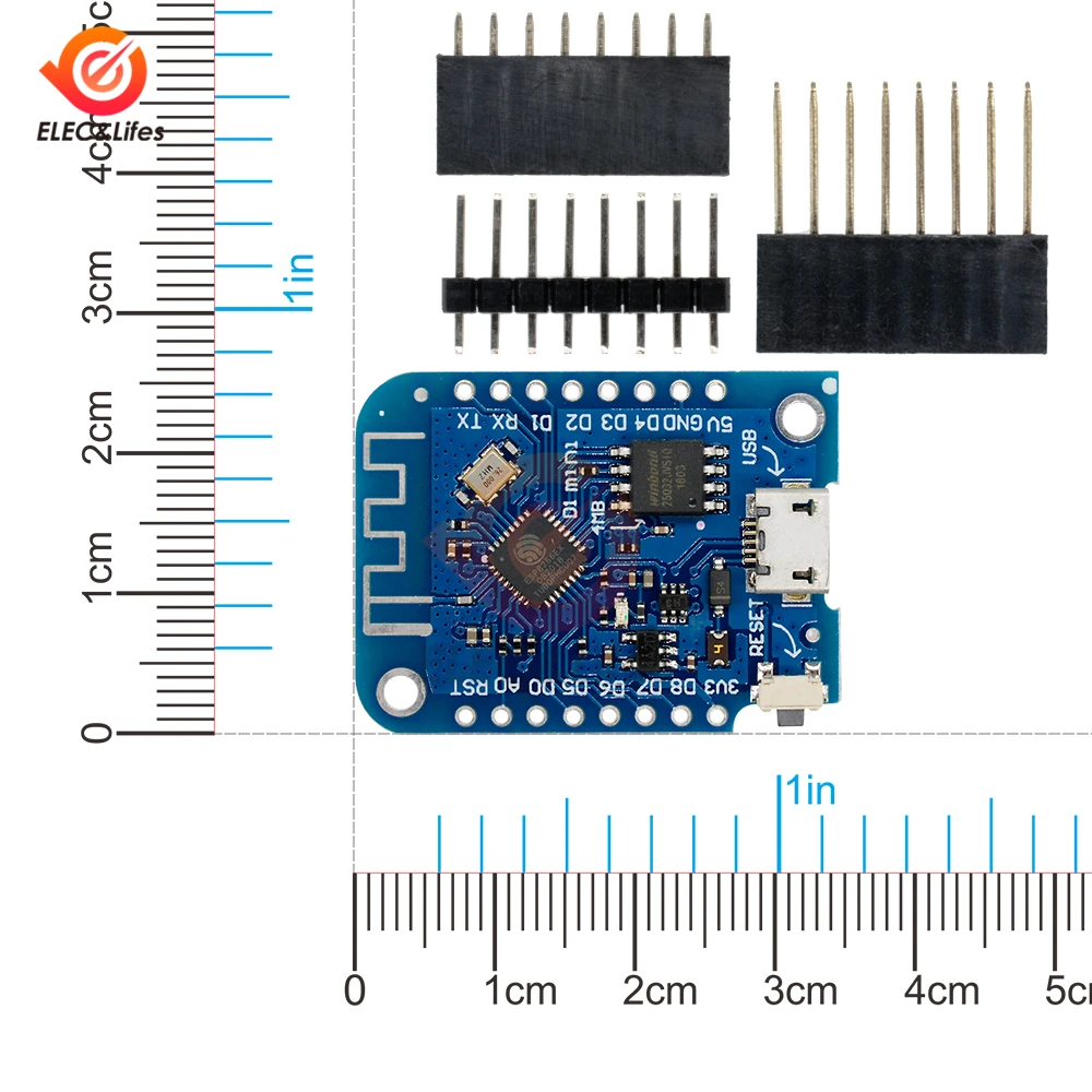 2 шт./лот Micro USB WeMos D1 Мини wifi Интернет вещей макетная плата ESP8266 CH340 CH340G 4 Мб для Arduino