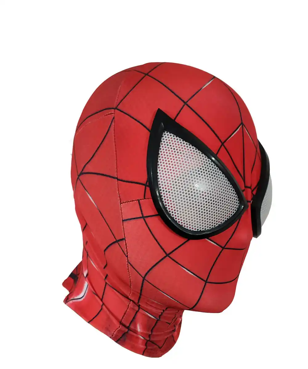 creative avenger 4 spiderman hood mask cosplay costume for