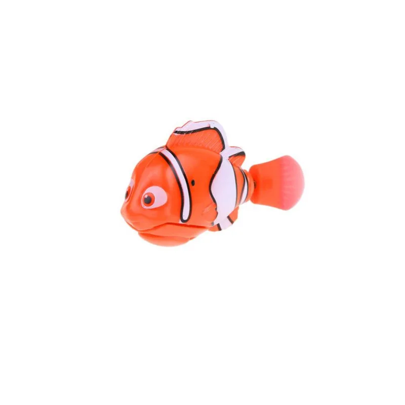 Плавающая электронная игрушка на батарейках, Интерактивная игрушка для рыб, Роботизированная Игрушка для домашних животных, для детей, для купания, для рыбалки, для украшения аквариума, как настоящая рыба - Цвет: 21