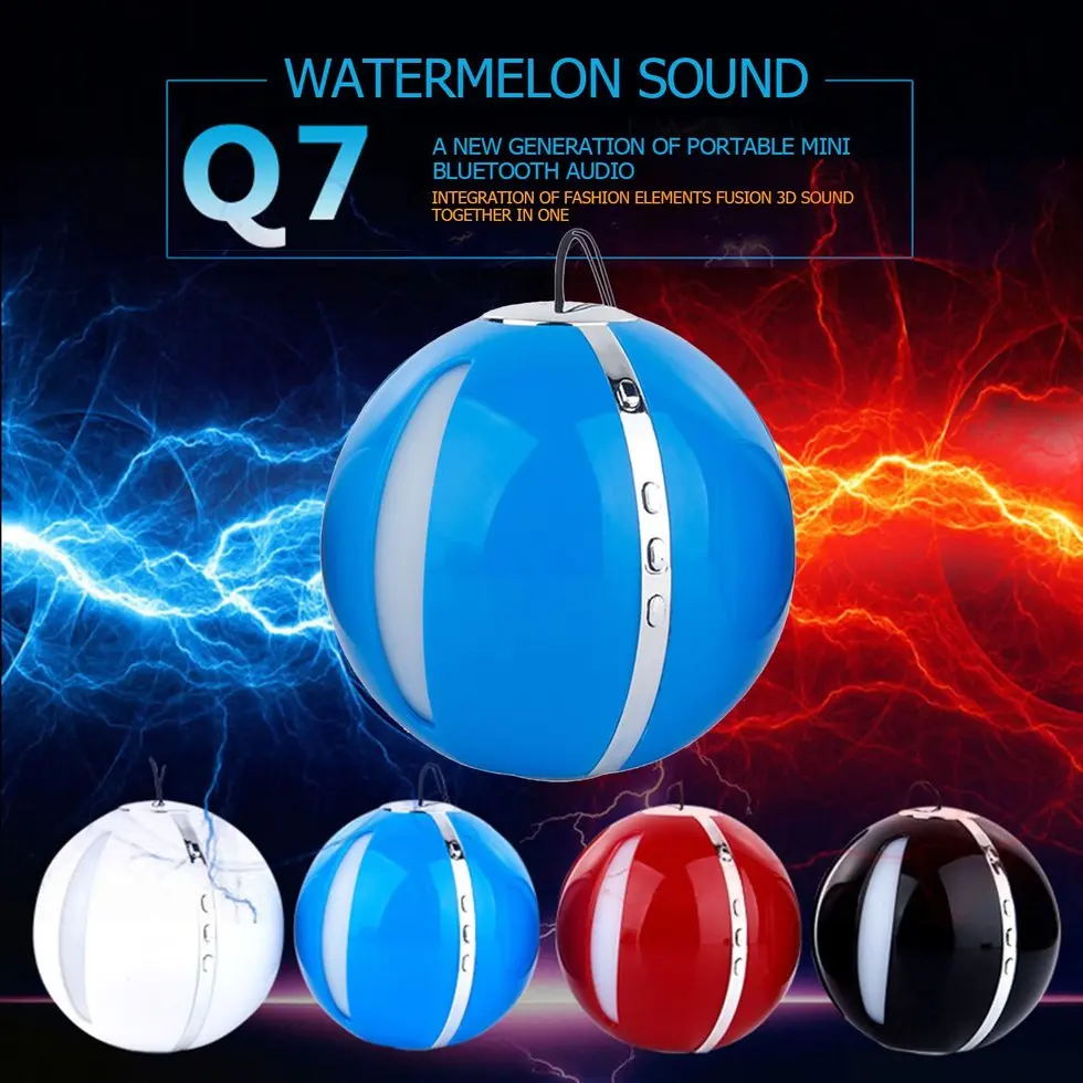 

10PCS New Wireless Bluetooth Speakers With Flashing Lights Outdoor Portable
