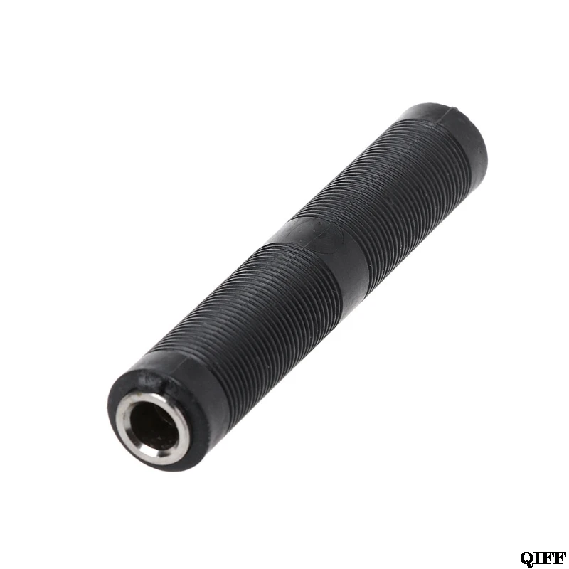 

Drop Ship&Wholesale 6.35mm Stereo Plug Adaptor Audio Coupler Cable Joiner Female To Female Adapter Mar28