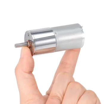 

UXCELL Hot Sale 1PCS DC ZGA37RG Gear Motor 12V 100RPM 7.2W 12x4mm D Shaft High Torque Reduction Gearbox Eccentric Output