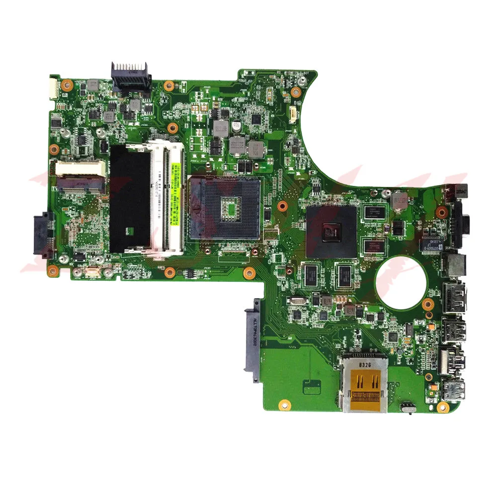 Материнская плата для ноутбука ASUS N71JQ тест нормально