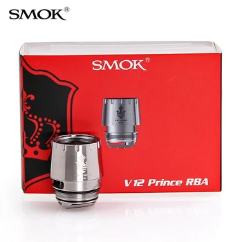 

Original SMOK TFV12 PRINCE RBA Coil 0.25ohm RBA Head fit for TFV12 PRINCE SMOK MAG KIT