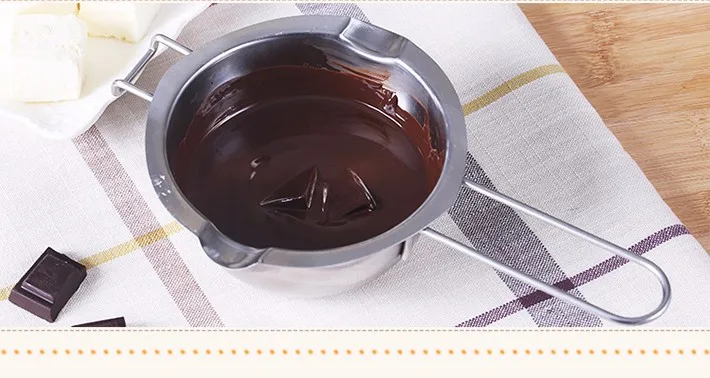 304 двойной котел из нержавеющей стали универсальная вставка помадка карамель Шоколад расплава чаша сотейник котел для плавления сыра нагревательный инструмент для выпечки