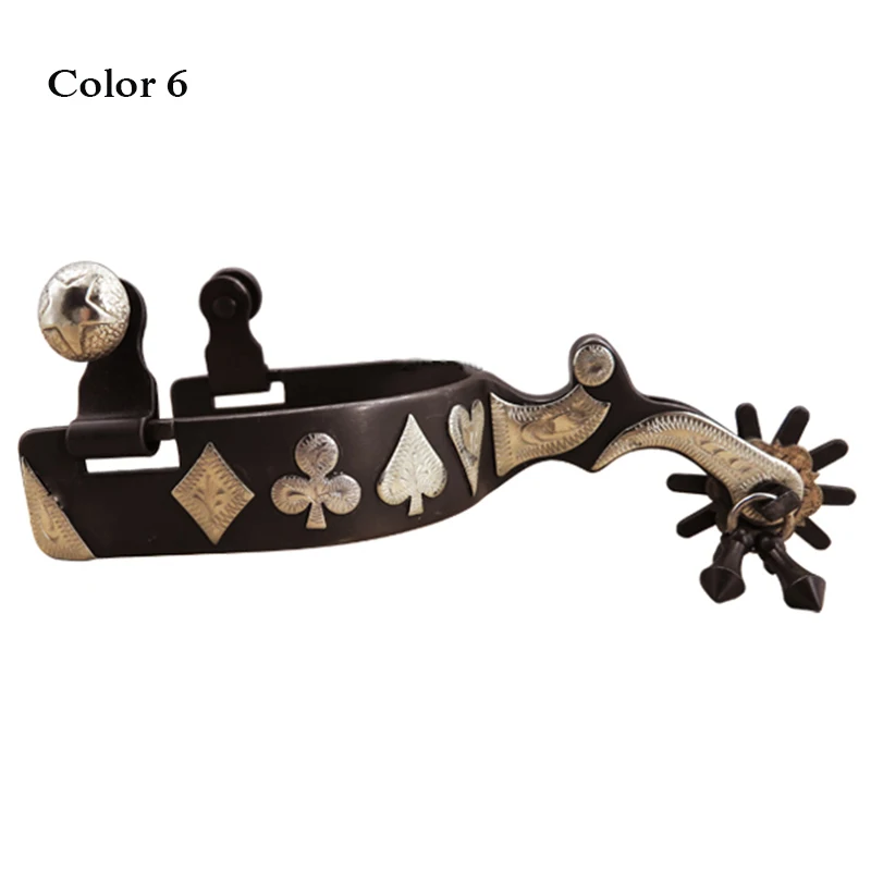 1 Pair Horse Western Spurs Horse riding , horse racing Equipment Equestrian Rider paardensport