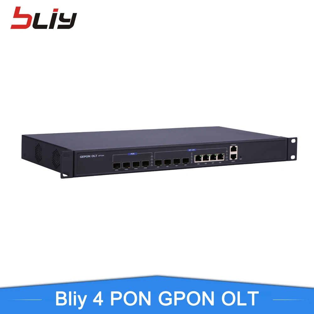 Bliy 4 pon Gpon olt EPON olt ftth sfp модуль olt Gpon ONU волоконно-оптический переключатель поэ сетевой гигабитный коммутатор