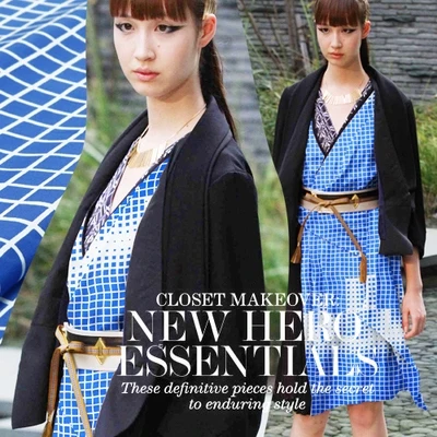 

Pure mulberry silk crepe de chine fabric--silk fabric, blue and white checks print for dress, top by 77cm length and 135cm width