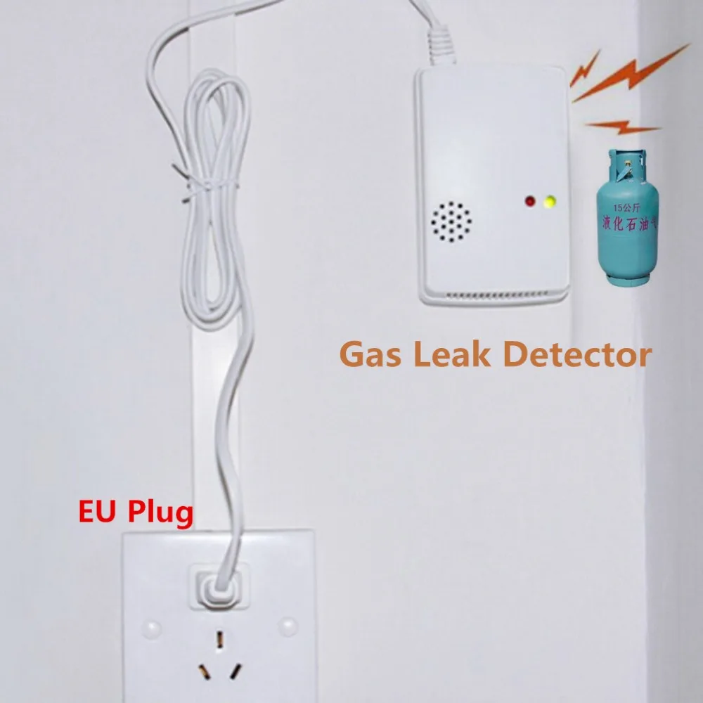 

NEW Standalone Combustible Gas Alarm LPG LNG Coal Natural Gas Leak Detector Sensor for Home Security Safety Gas Leak Detector