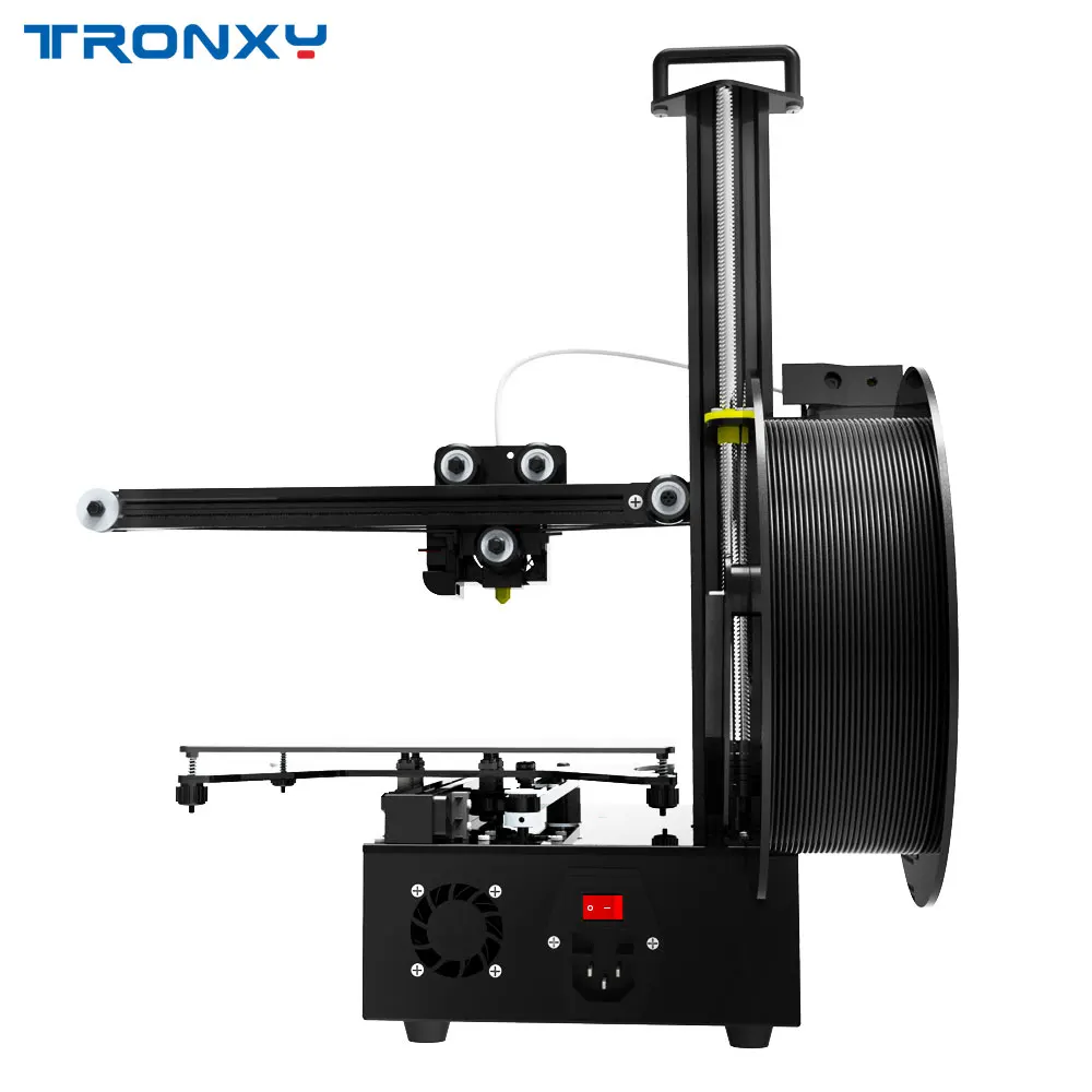 TRONXY 3d принтер X2 быстрые Габариты для мотоцикла дома удобные с ЖК экраном печати
