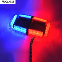 FUGSAME Высокая мощность потолочная вспышка лампа 24led длинные потолочные светильники jewller короткий светодиодный красный синий прозрачный чехол