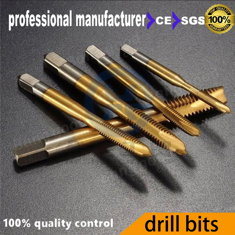 

High speed steel tapping 5PCS tapping screw thread set tapping hole device M3-M8
