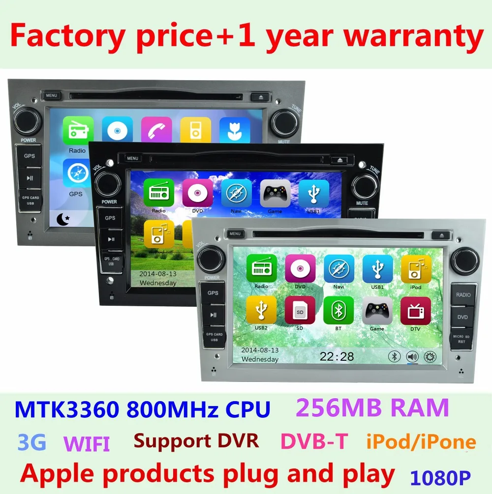 Perfect Factory Price Car DVD Player for Opel Astra H Combo Corsa Meriva Vivaro Tigra Signum Radio Stereo Iphone GPS Navigation system 0