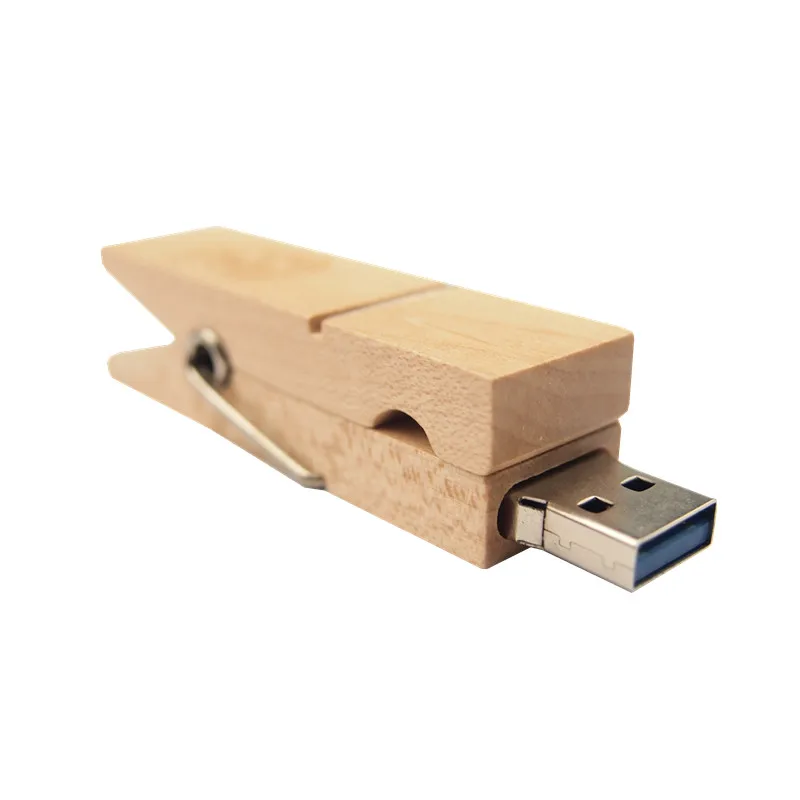 10PCS Maple Wood 2.0//3.0 USB Flash Drive with Wooden Box 3.0//128GB