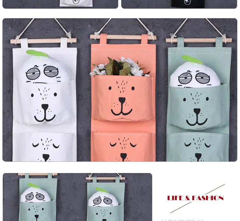 Polor-Bear-Canvas-Hanging-Storage-Bag-3-Pockets-Wall-Mounted-Wardrobe-Closet-Hang-Bag--(9)_09