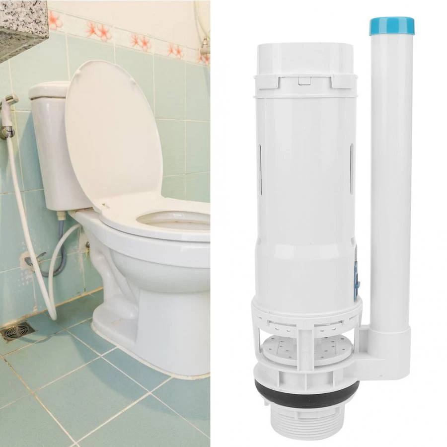 G277/27" Adjustable Toilet Drain Fill Valve Bathroom Tank Dual Flush Valve  Toilet WC Cistern Accessories Water Flush Push Button