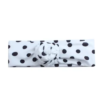 

ON SALE 1PCS Baby Top Knot Headband dots turban Headbands For Toddler Infants Head Band Hair Accessories Summer bandeau bebe
