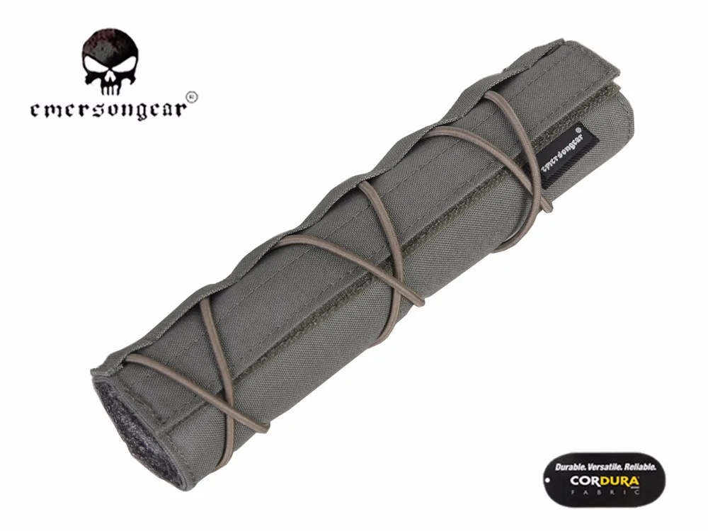 EmersonGear тактический 22 см подавитель Mirage чехол быстросъемный страйкбол аксессуар Регулируемый Чехол с ударным ремешком EM9330