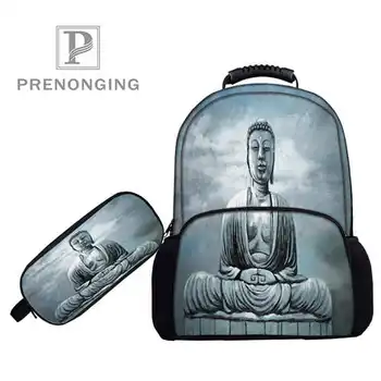 

Custom 17inch buddha (1) Backpacks Pen Bags 3D Printing School Women Men Travel Bags Boys Girls Book Computers Bag#1031--76