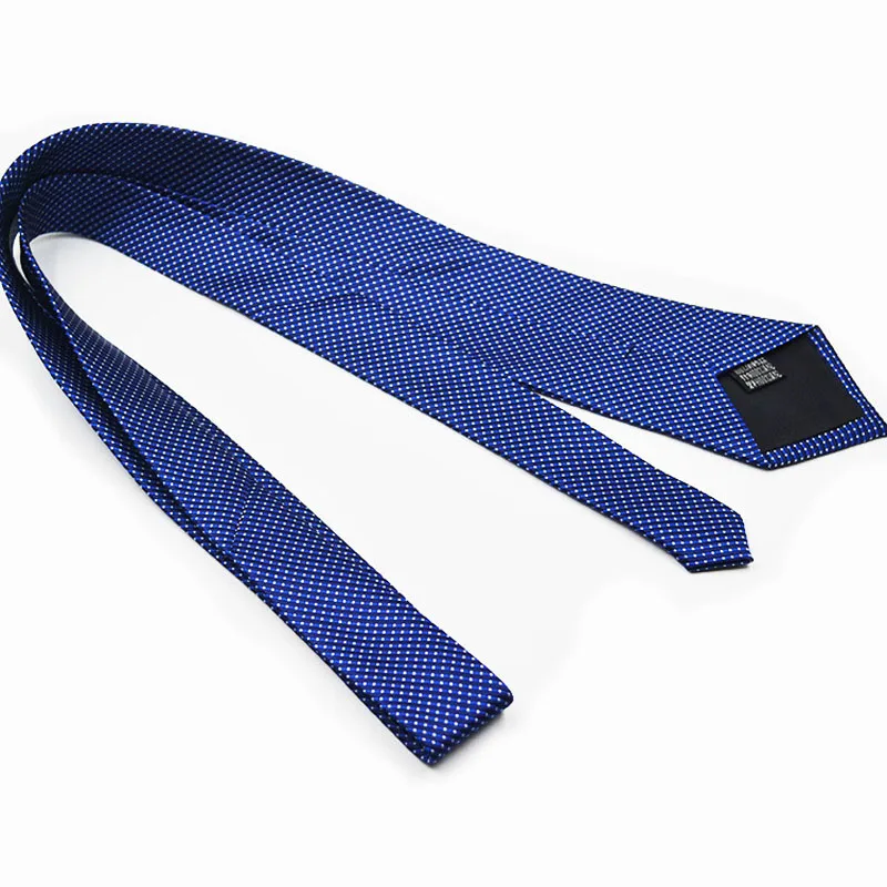 Новые модные мужские галстуки в горошек с цветочным рисунком шёлковый жаккардовый тканый классический деловой вечерние галстуки мужские галстуки 7 см Ширина