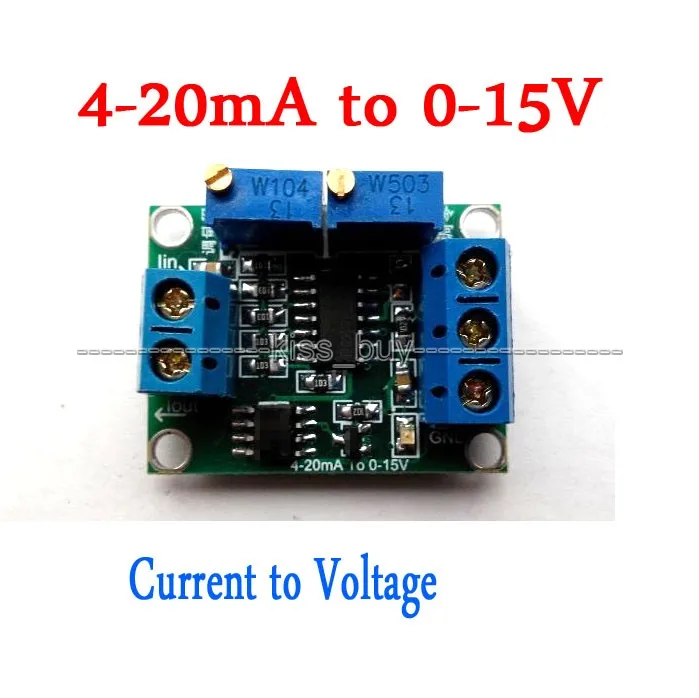 KNACRO Current to Voltage Converter Module Amp to Volt 0 4-20mA to 0-3.3V 0-5V 0-10V Voltage Transmitter Signal Converter Board KNACRO Current to Voltage Converter Module Amp to Volt 0 4-20mA to 0-3.3V 0-5V 0-10V Voltage Transmitter Signal Converter Board