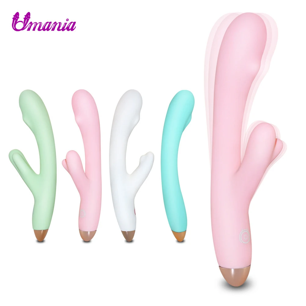 Мощный G spot вибратор заряжаемый &quotКролик&quot 8 скорость Стимулятор клитора с два