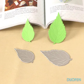 

2pcs embossed rose leaves stencil metal Cutting dies for DIY papercraft projects Scrapbook Paper Album greeting cards
