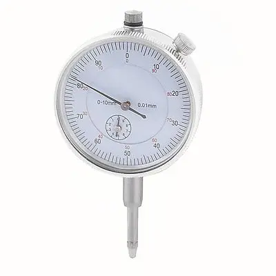 

5.8cm Dia Dial Indicator Measuring Range 0-10mm Dial Gauge 0.01mm