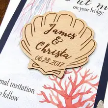 Набор магнитов на заказ, свадебные подарки для гостей, свадебные подарки приглашения, деревенские любимые магниты